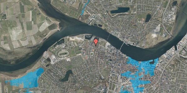 Oversvømmelsesrisiko fra vandløb på Willemoesgade 4, 2. tv, 9000 Aalborg