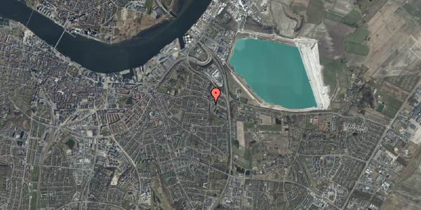 Oversvømmelsesrisiko fra vandløb på Årestrupsvej 4, st. tv, 9000 Aalborg