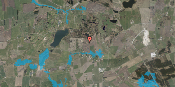 Oversvømmelsesrisiko fra vandløb på Søttrupvej 38B, 9600 Aars