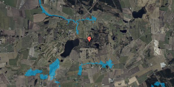 Oversvømmelsesrisiko fra vandløb på Søttrupvej 50, 9600 Aars