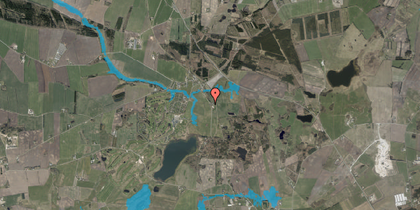 Oversvømmelsesrisiko fra vandløb på Søttrupvej 73B, 9600 Aars