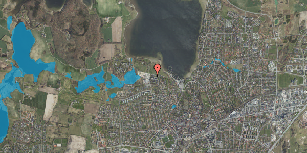 Oversvømmelsesrisiko fra vandløb på Tofteparken 20, 4000 Roskilde