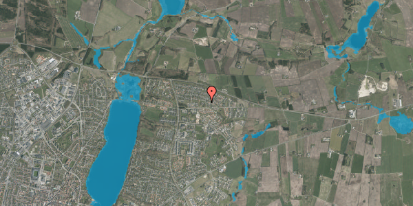 Oversvømmelsesrisiko fra vandløb på Hedebakken 77, 8800 Viborg