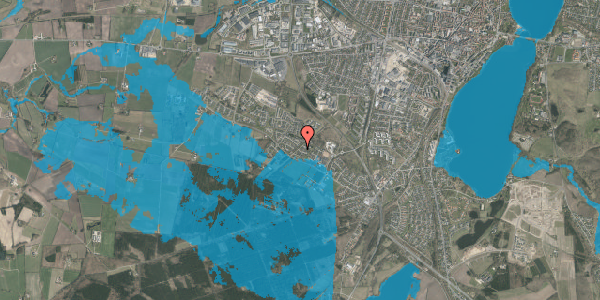Oversvømmelsesrisiko fra vandløb på Liseborg Toft 44, 8800 Viborg