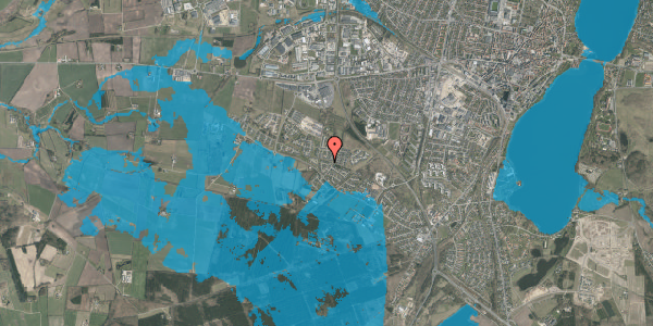 Oversvømmelsesrisiko fra vandløb på Liseborg Mark 21, 8800 Viborg
