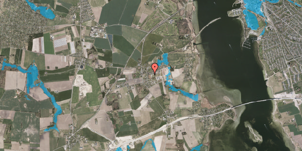 Oversvømmelsesrisiko fra vandløb på Esrogårdsvej 139, 3630 Jægerspris
