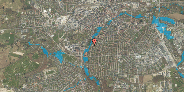Oversvømmelsesrisiko fra vandløb på Langelinie 33, st. , 5230 Odense M
