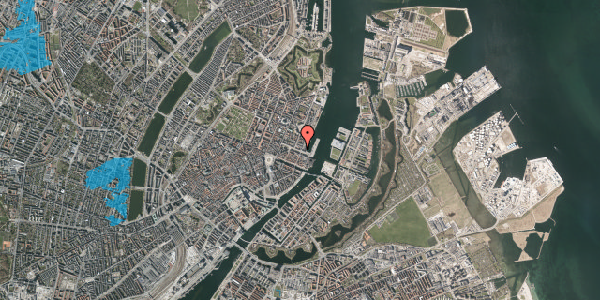 Oversvømmelsesrisiko fra vandløb på Toldbodgade 25, 1. , 1253 København K