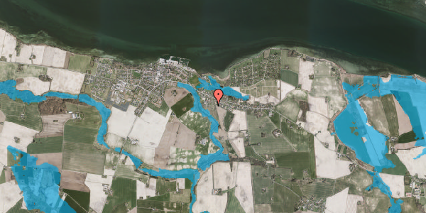 Oversvømmelsesrisiko fra vandløb på Orevej 24E, 4850 Stubbekøbing
