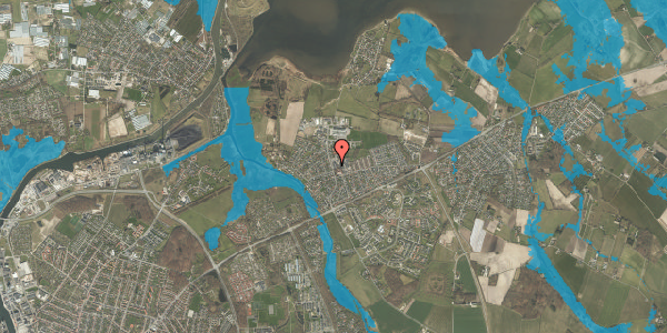 Oversvømmelsesrisiko fra vandløb på Strandvejen 39, 5240 Odense NØ