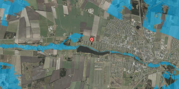Oversvømmelsesrisiko fra vandløb på Engsøparken 151, 7200 Grindsted