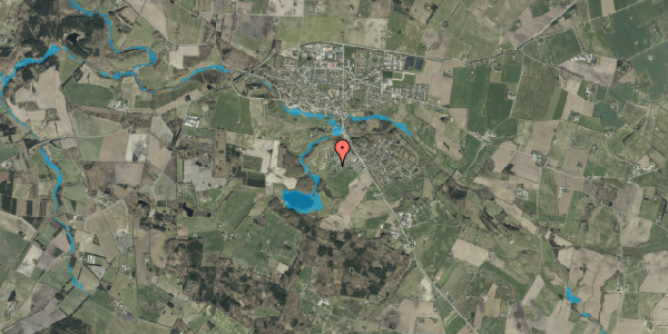 Oversvømmelsesrisiko fra vandløb på Hejlskovparken 104, 6040 Egtved