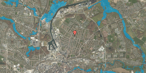 Oversvømmelsesrisiko fra vandløb på Døckerslundsvej 4C, 4. tv, 5000 Odense C
