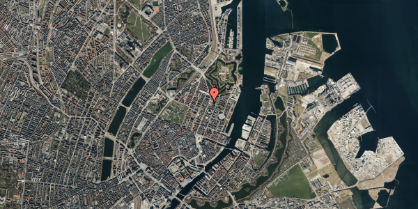 Oversvømmelsesrisiko fra vandløb på Store Kongensgade 100, 4. 6, 1264 København K