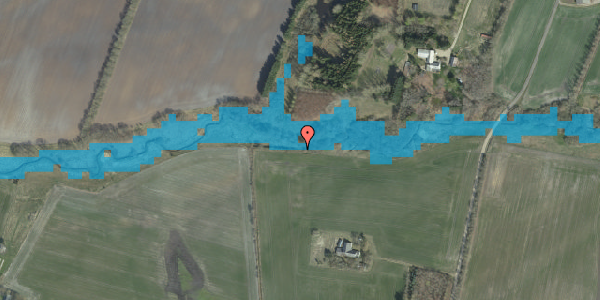 Oversvømmelsesrisiko fra vandløb på Kirsebærmosen 40, 7400 Herning
