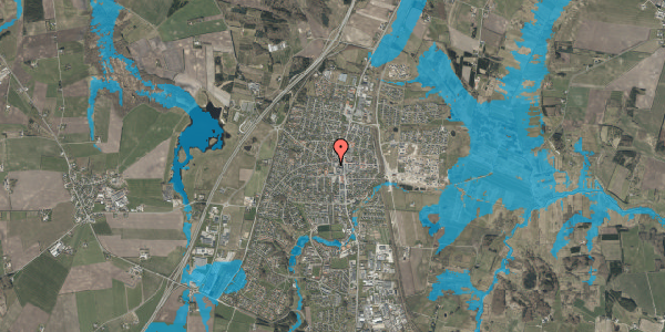 Oversvømmelsesrisiko fra vandløb på Viborgvej 9C, 9530 Støvring