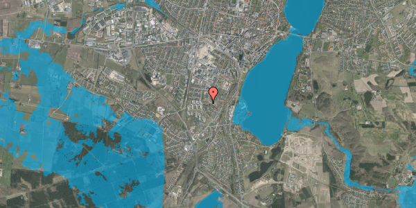 Oversvømmelsesrisiko fra vandløb på Stokrosevej 2, st. 4, 8800 Viborg