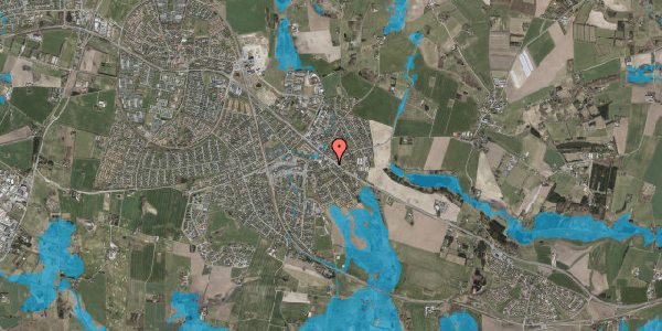 Oversvømmelsesrisiko fra vandløb på Byvej 34B, 3660 Stenløse