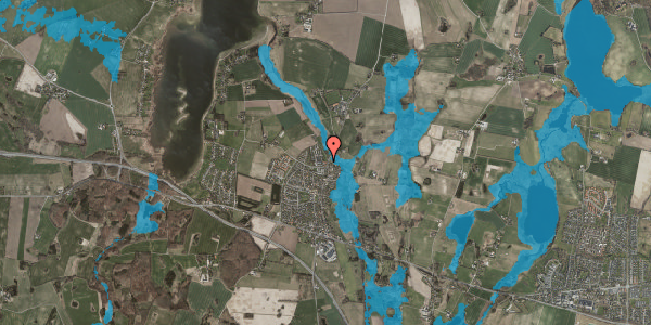 Oversvømmelsesrisiko fra vandløb på Åbjerg 2, 4000 Roskilde