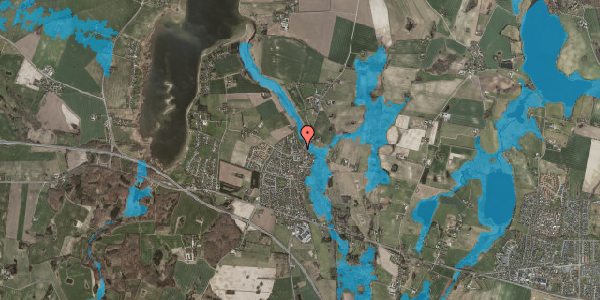Oversvømmelsesrisiko fra vandløb på Åbjerg 3, 4000 Roskilde