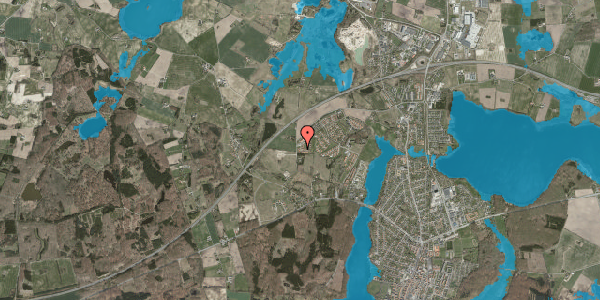 Oversvømmelsesrisiko fra vandløb på Bøgelunden 4, 4180 Sorø