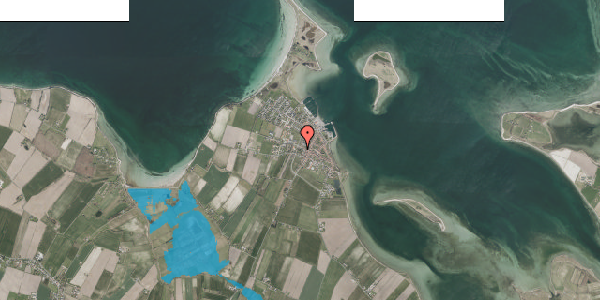 Oversvømmelsesrisiko fra vandløb på Baggavle 4A, 5970 Ærøskøbing