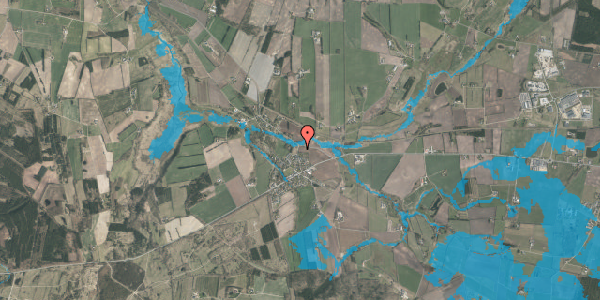 Oversvømmelsesrisiko fra vandløb på H.C. Hansens Vej 10, 8800 Viborg