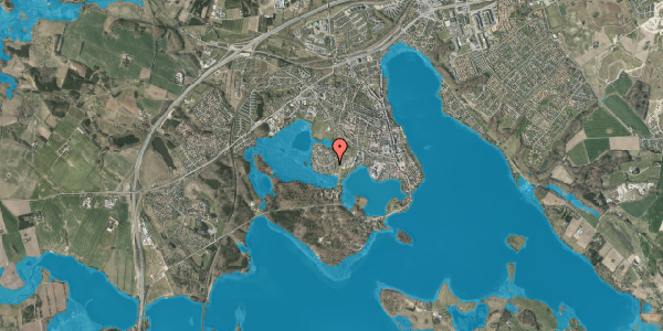 Oversvømmelsesrisiko fra vandløb på Sortesøvej 1, . 2, 8660 Skanderborg