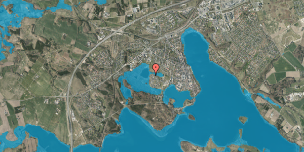 Oversvømmelsesrisiko fra vandløb på Sortesøvej 17, . 1, 8660 Skanderborg