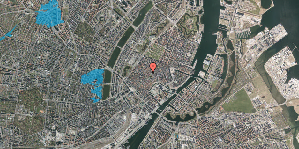 Oversvømmelsesrisiko fra vandløb på Gråbrødretorv 9, 1154 København K