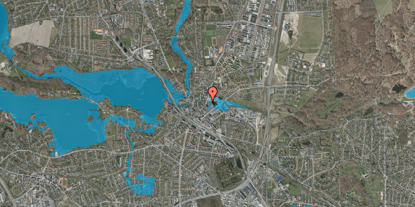 Oversvømmelsesrisiko fra vandløb på Lyngby Storcenter 1, 1. 155, 2800 Kongens Lyngby