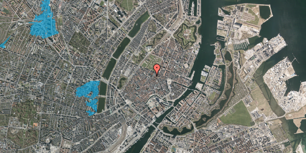 Oversvømmelsesrisiko fra vandløb på Vognmagergade 5, 6. th, 1120 København K