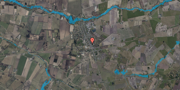 Oversvømmelsesrisiko fra vandløb på Nørregade 22A, 6690 Gørding