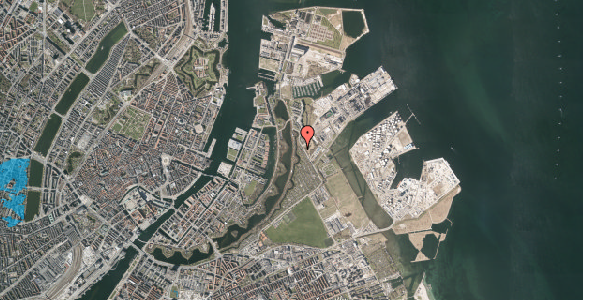 Oversvømmelsesrisiko fra vandløb på Strandgang 53, 2300 København S