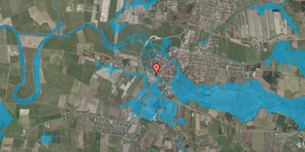Oversvømmelsesrisiko fra vandløb på Stampemøllevej 4, 1. , 6760 Ribe