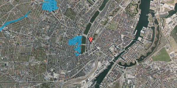 Oversvømmelsesrisiko fra vandløb på Nyropsgade 27, 1. , 1602 København V
