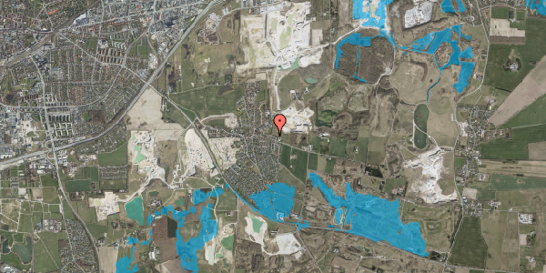 Oversvømmelsesrisiko fra vandløb på Stærkendevej 19B, 4000 Roskilde