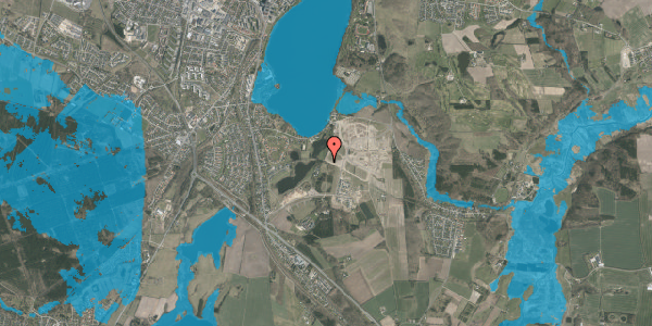 Oversvømmelsesrisiko fra vandløb på Søndersøvej 86A, 8800 Viborg