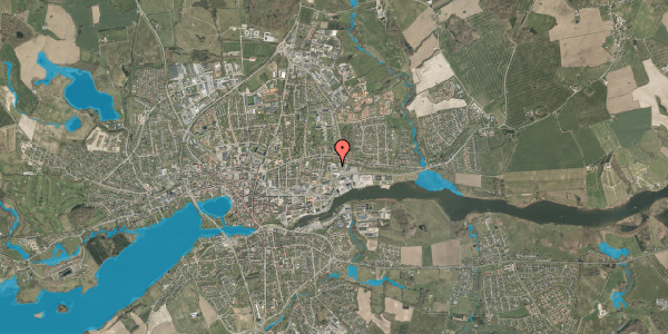 Oversvømmelsesrisiko fra vandløb på Vinkelvej 15, 6100 Haderslev