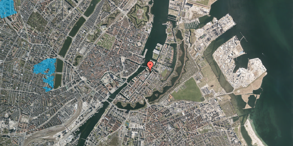 Oversvømmelsesrisiko fra vandløb på Strandgade 87A, 3. th, 1401 København K