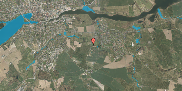 Oversvømmelsesrisiko fra vandløb på Havegårdsvej 38, 6100 Haderslev