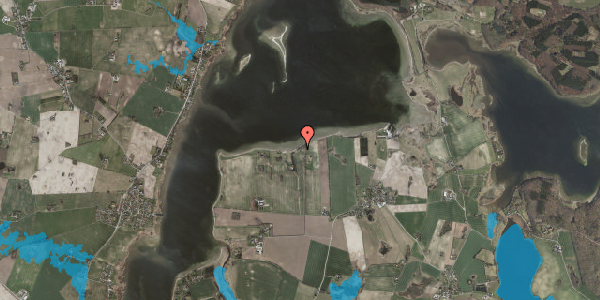 Oversvømmelsesrisiko fra vandløb på Herslevvej 47, 4000 Roskilde