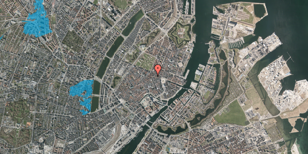 Oversvømmelsesrisiko fra vandløb på Ny Østergade 15, 1101 København K