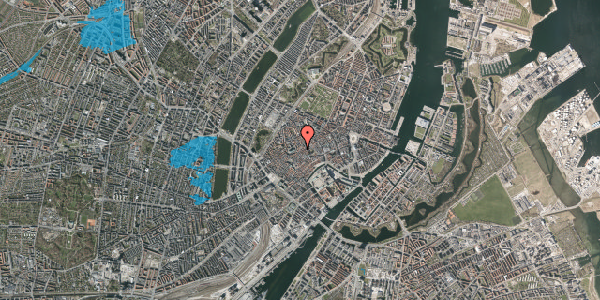 Oversvømmelsesrisiko fra vandløb på Skindergade 27, 3. mf, 1159 København K
