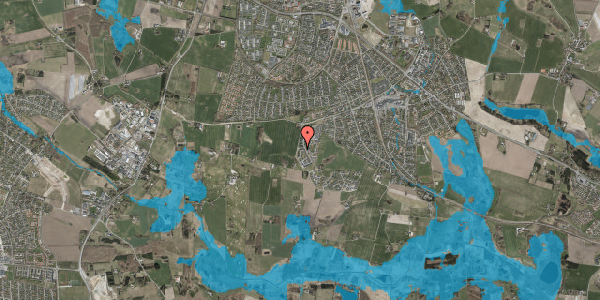 Oversvømmelsesrisiko fra vandløb på Egernleddet 20, 3660 Stenløse