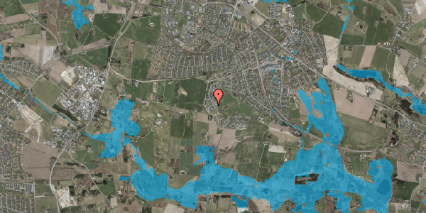 Oversvømmelsesrisiko fra vandløb på Egernleddet 90, 3660 Stenløse