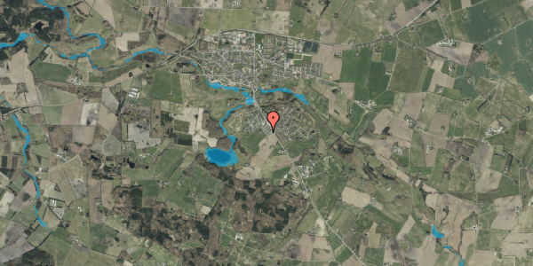 Oversvømmelsesrisiko fra vandløb på Hejlskovparken 8, 6040 Egtved