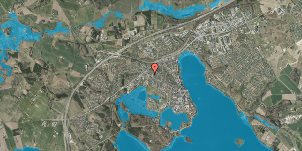 Oversvømmelsesrisiko fra vandløb på Mølleparken 20, 2. , 8660 Skanderborg