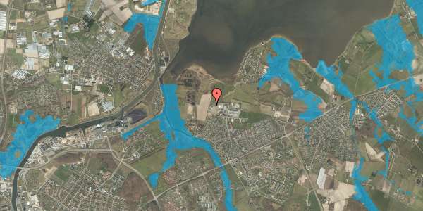 Oversvømmelsesrisiko fra vandløb på Nordbirkvej 15, 5240 Odense NØ