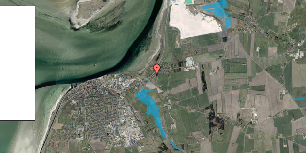 Oversvømmelsesrisiko fra vandløb på Aggersundvej 6B, 9670 Løgstør